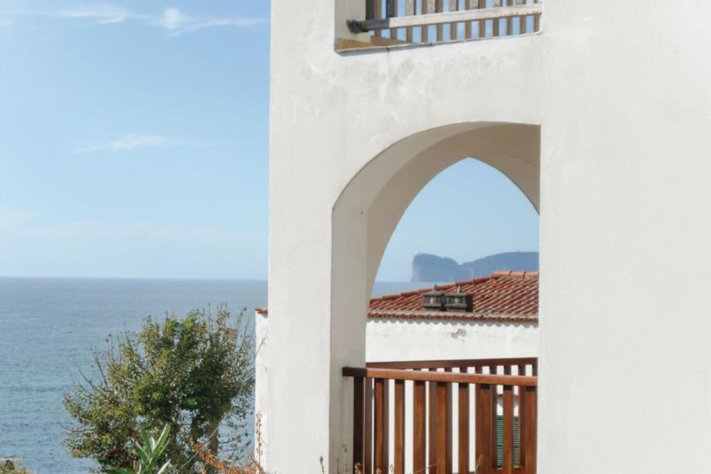 Terrazza Vista Mare 3 Camere 2 Bagni Alghero Bagian luar foto